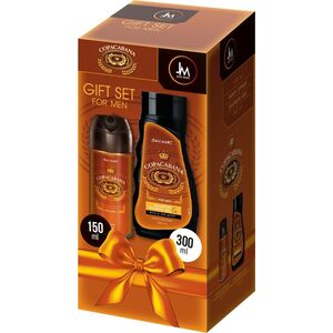 DRAMERS JEAN MARC Copacabana Zestaw prezentowy męski - dezodorant 150 ml + żel pod prysznic 300 ml