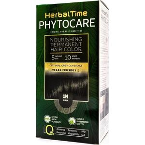 ENERGY OF VITAMINS HERBAL TIME Phytocare Farba do włosów naturalna 1N BLACK