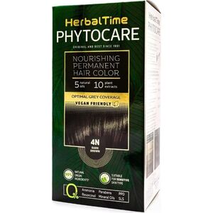 ENERGY OF VITAMINS HERBAL TIME Phytocare Farba do włosów naturalna 4N Dark Brown