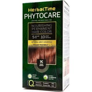 ENERGY OF VITAMINS HERBAL TIME Phytocare Farba do włosów naturalna 7C Warm Copper