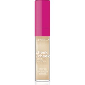 Claresa CLARESA Cheek2Cheek Rozświetlacz w płynie 02 Glam Glow 7g