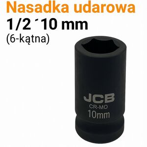 JCB Καρυδάκι κρούσης 1/2" 10mm (6-γωνιακό)