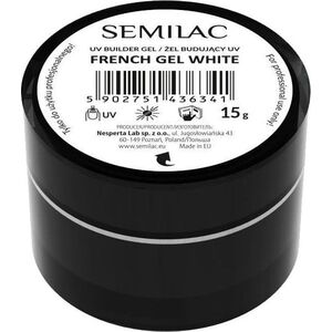 SEMILAC Żel Budujący Semilac French Gel White 15 g
