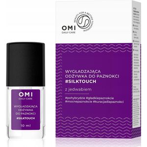 Allvernum OMI Daily Care odżywka do paznokci wygładzająca #silktouch z jedwabiem 10ml