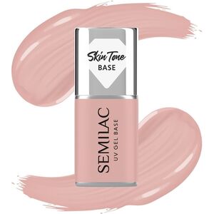 SEMILAC Skin Tone Baza coverowa do lakierów hybrydowych półtransparentna Pale Beige 7 ml