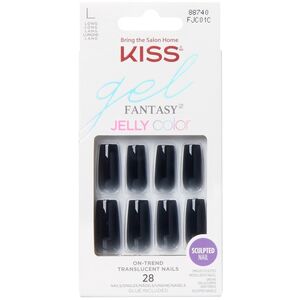 Kiss Gel fantasy Sztuczne Paznokcie - Jelly Color (rozmiar L) 28szt.