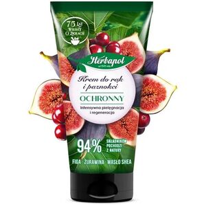Herbapol Krem ochronny do rąk i paznokci-figa & żurawina & masło shea 50ml