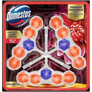 Domestos kostka toaletowa aroma lux dahlia flower & dragonfruit 3 x 55 g 165g