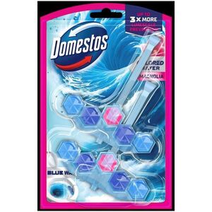 Domestos kostka toaletowa power 5 blue water pink 2 x 48 g 96g
