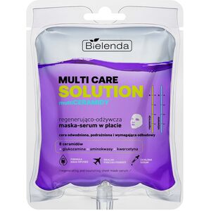 BIELENDA Multi ceramidy Maska-serum w płacie regenerująco - odżywcza