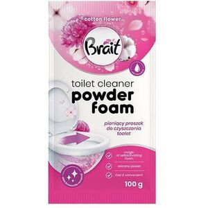 BRAIT Wulkan Pieniący proszek do czyszczenia toalet Cotton Flower 100 g