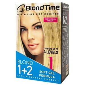 BLOND Time 1+2 Rozjaśniacz włosów do 4 tonów 120ml