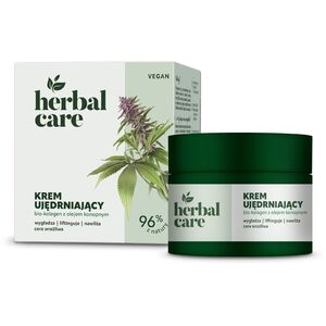 HERBAL CARE Vegan Krem ujędrniający z Bio-Kolagenem i Olejem Konopnym dla cery suchej i normalnej - na dzień i noc 50 ml