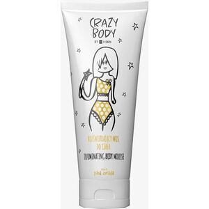 HISKIN Crazy Body Mus rozświetlający do ciała - PINA COLADA 250 ml