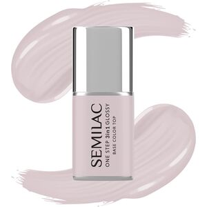 SEMILAC One Step Glossy 3in1 Lakier hybrydowy do paznokci S610 Barely Pink 7 ml