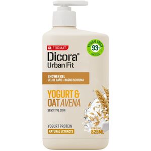 DICORA Żel pod prysznic Jogurt i Płatki Owsiane  825 ml
