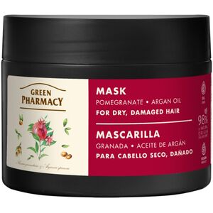 Green Pharmacy Maska do włosów suchych i zniszczonych Granat i Olej arganowy 300ml
