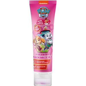 KIDS Psi Patrol Żel koloryzujący do kąpieli 2w1 - Strawberry Yogurt (jogurtowa truskawka) 150 ml