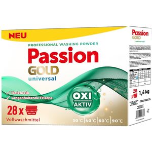 PASSION GOLD Professional Proszek do prania Uniwersalny 1.4 kg