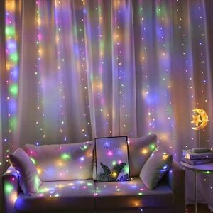 Κουρτίνα Ledowa (200 λαμπτήρες LED) 3m x 2m MULTICOLOR / WIEΛΟΚΟΛΟΡΟY