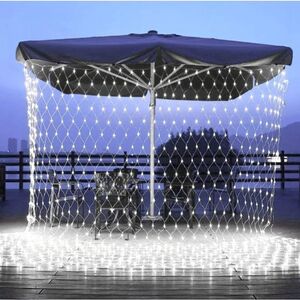 Δίχτυ / Κουρτίνα Led (120 λαμπάκια LED) 1.5m x 1.5m, COLD WHITE / ΨΥΧΡΟ ΛΕΥΚΟ
