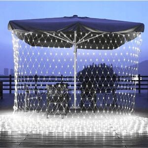 Δίχτυ / Κουρτίνα LED (240 λαμπάκια LED) 3m x 3m, COLD WHITE / ΨΥΧΡΟ ΛΕΥΚΟ
