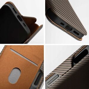 Θήκη FOLIO Side Magnet για IPHONE 16 PRO MAX καφέ