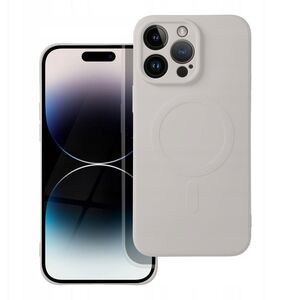 Θήκη σιλικόνης MAG COVER συμβατή με MagSafe για SAMSUNG S25 Ultra τιτάνιο γκρι