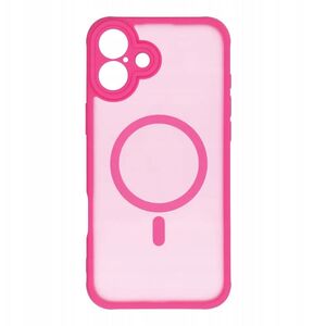 Θήκη FULL MATTE MAG COVER συμβατή με MagSafe για IPHONE 14 Pro Max ροζ