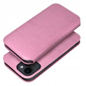 Θήκη DUAL POCKET Book για XIAOMI Redmi Note 14 5G ανοιχτό ροζ