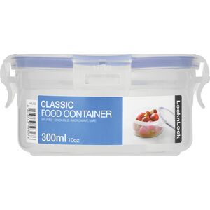 ΔΟΧΕΙΟ ΤΡΟΦΙΜΩΝ CLASSIC HPL-932 Ø 11,4 CM 5,5 CM 0,30 L. (ΣΤΡΟΓΓΥΛΟ, ΠΛΑΣΤΙΚΟ, ΕΡΜΗΤΙΚΟ ΚΛΕΙΣΙΜΟ)