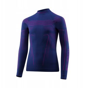 Παιδικό φούτερ THERMO JUNIOR jeansowy/fioletowy 128/134