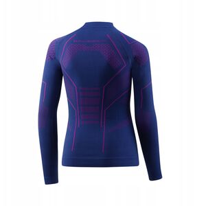 Παιδικό φούτερ THERMO JUNIOR jeansowy/fioletowy 140/146