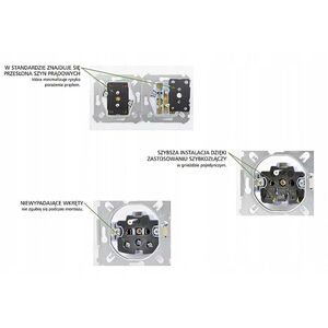 Διακόπτης σκάλας Kontakt-Simon Simon 54 DW6AL.01/X/41 με LED φωτισμό χωρίς εικονόγραμμα, μονάδα 16AX 250V~ βιδωτοί ακροδέκτες κρεμ