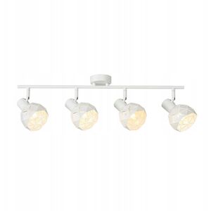 Italux Harley SPL-3480-4-W ράγα οροφής φωτιστικό σποτ 4x40W E14 λευκό