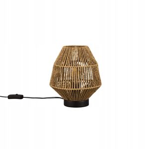 Τρίο RL Miki R51101026 επιτραπέζιο φωτιστικό 1x40W E27 καφέ/μαύρο