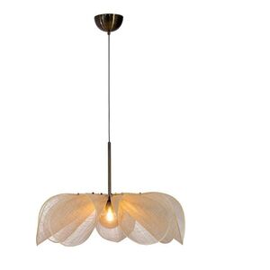 Markslojd Styrka 108661 κρεμαστό φωτιστικό 1x40W E27 antique brass/φυσικό