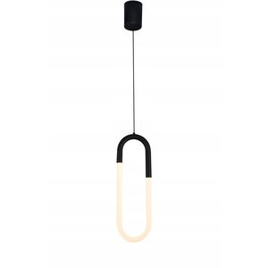 Azzardo Nexus AZ5739 κρεμαστό φωτιστικό 1x9W LED 3000K 720 lm μαύρο/λευκό