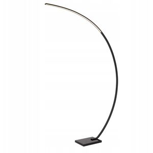 Lucide Curve 44700/11/30 φωτιστικό δαπέδου 1x15W LED 2550-2850K 540 lm μαύρο