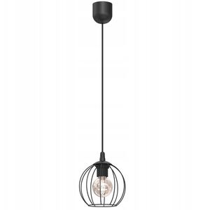 Φωτιστικό κρεμαστό Luminex Laps 204 1x15W E27 μαύρο