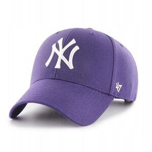 47 Brand MLB New York Yankees MVP Καπέλο B-MVPSP17WBP-PP Μωβ Ένα μέγεθος
