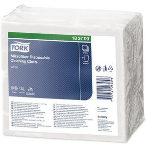 Tork - Μαντηλάκια μιας χρήσης από μικροΐνες - Λευκά