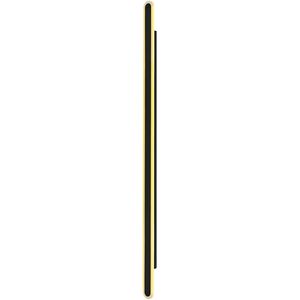 CANDELLUX STICK lampa ścienna zewnetrzna L-180 czarny 60W  klosz opal IP65 21-35912