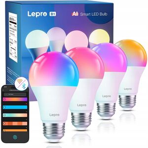 Lepro B1 AI Smart Bulb E27 - έξυπνες λάμπες E27 (4τμχ)