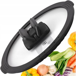 ΓΥΑΛΙΝΟ ΚΑΠΑΚΙ COMODO 20CM BR-8839