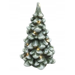 SANTA LILA Figura Choinka LED 26x25xh43cm 3xAAA