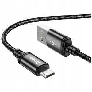 Καλώδιο USB A σε Micro USB HOCO 2,4A 1 m X89 μαύρο