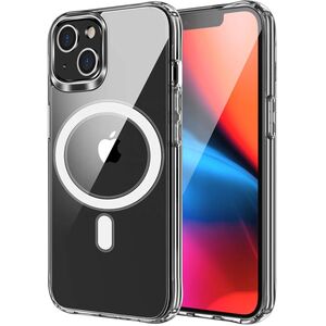 Διαφανής θήκη CLEAR MAG COVER (MID) συμβατή με MagSafe για SAMSUNG A56