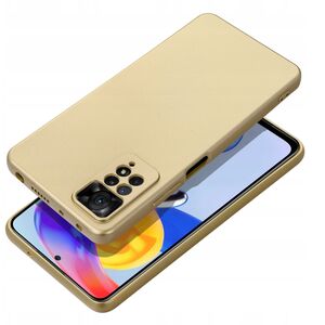 Θήκη METALLIC για XIAOMI Redmi NOTE 14 5G χρυσό