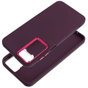 Θήκη FRAME για XIAOMI Redmi Note 14 4G (GLOBAL - 164,84mm x 78,15mm x 8,16mm) μωβ